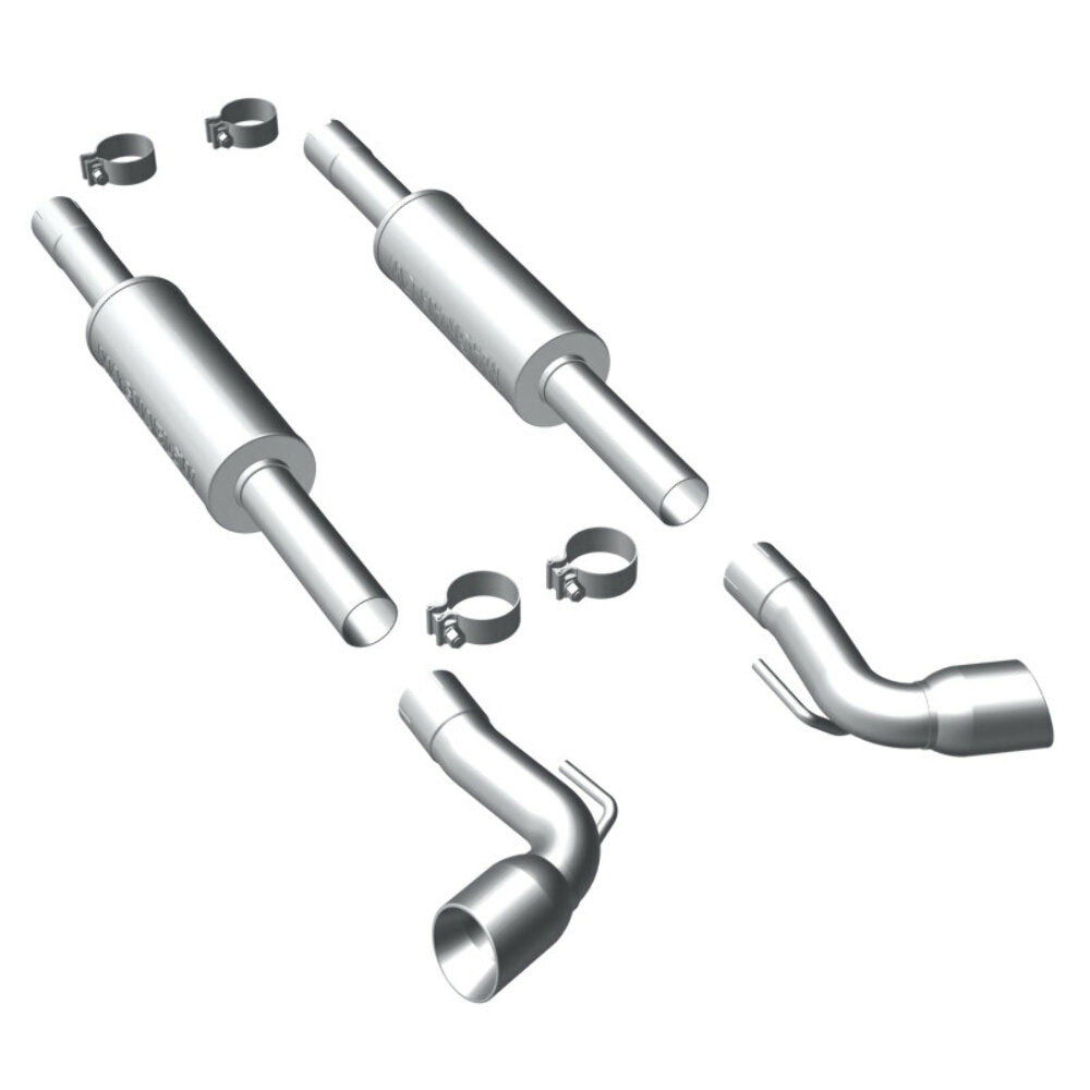 MagnaFlow cat-back exhaust system for 2003-2010 Dodge stainless steel polished 16863