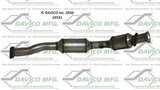 t 2003-2010 Lincoln Town Car Catalytic Converter 19531 Davico Mfg