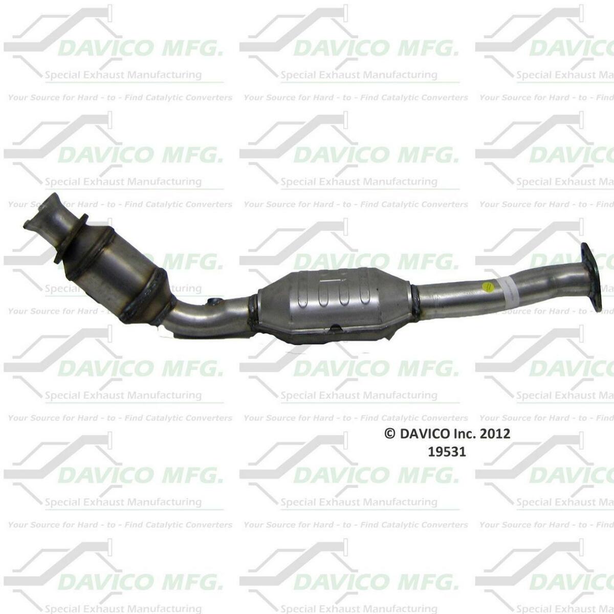 t 2003-2010 Lincoln Town Car Catalytic Converter 19531 Davico Mfg