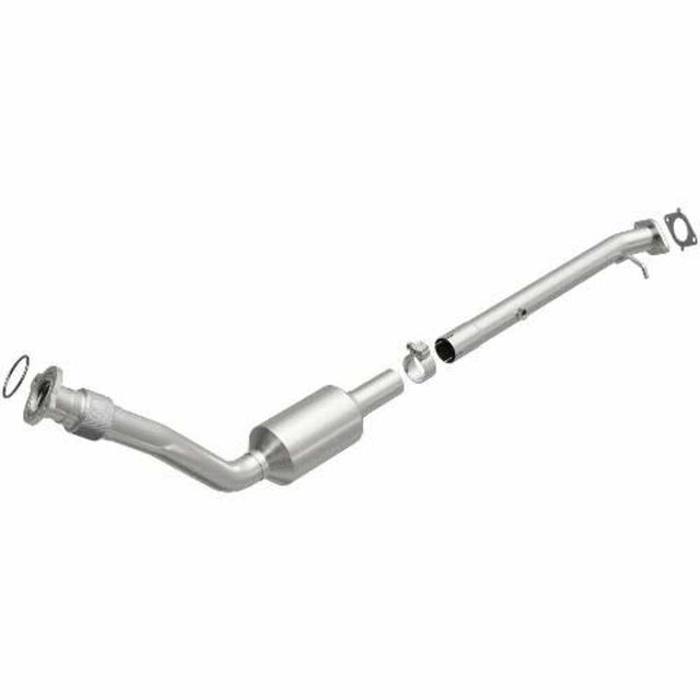 MagnaFlow direct-fit catalytic converter fits 2003 Chevrolet Venture, 2003 Buick Rendezvous, and additional vehicles and 2003 Buick Rendezvous 3.4L stainless steel CARB compliant 4