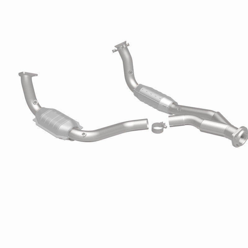 MagnaFlow direct-fit catalytic converter fits 2003 Chevrolet SSR 5.3L stainless steel CARB compliant 4451640