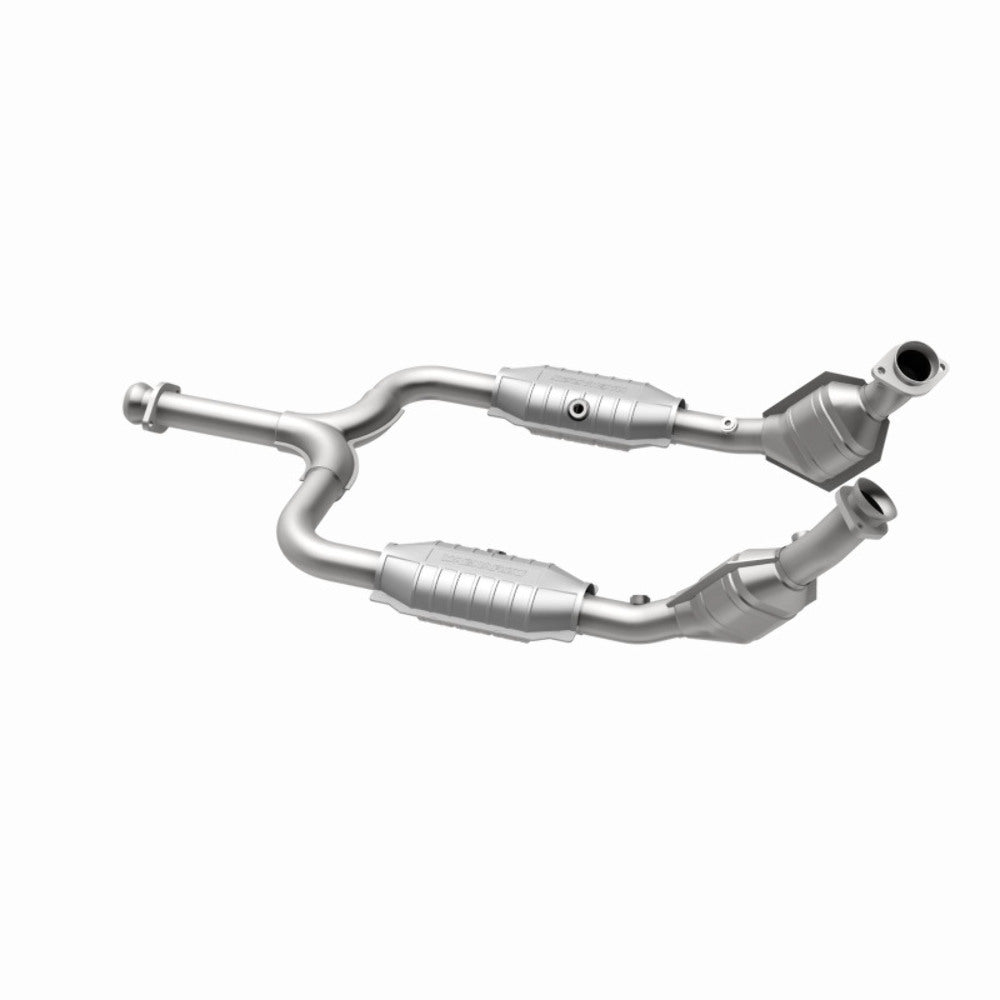 MagnaFlow direct-fit catalytic converter for Ford Mustang 3.8L stainless steel CARB compliant 441345