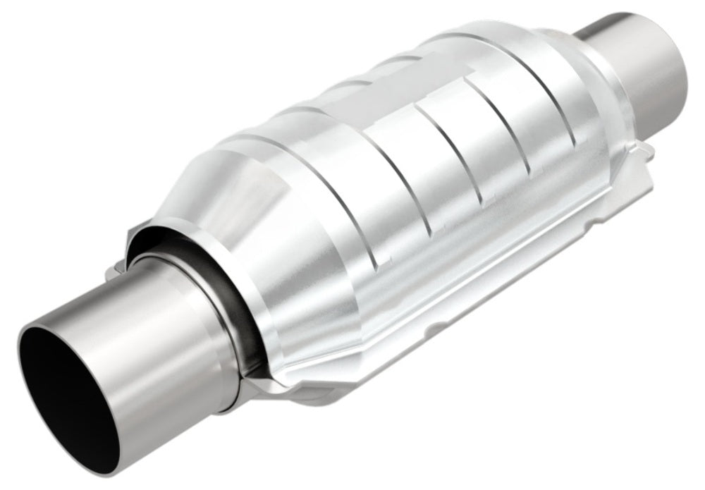 MagnaFlow universal catalytic converter 2 inch inlet/outlet stainless steel CARB compliant OBDII 457304