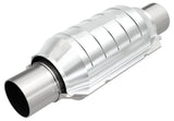 MagnaFlow universal catalytic converter 2 inch inlet/outlet stainless steel CARB compliant OBDII 457304