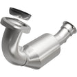 MagnaFlow direct-fit catalytic converter fits 2003 Jeep Liberty 3.7L and 2003 Jeep Liberty stainless steel CARB compliant