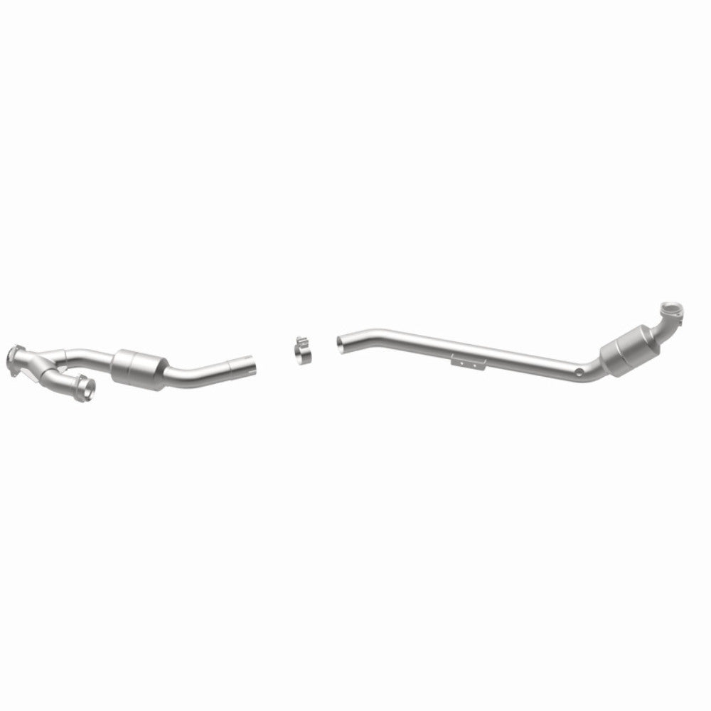 MagnaFlow direct-fit catalytic converter fits 2003-2005 Mercedes-Benz CLK320 3.2L and 2003 Mercedes CLK320 3.2L stainless steel CARB compliant OBDII 51582