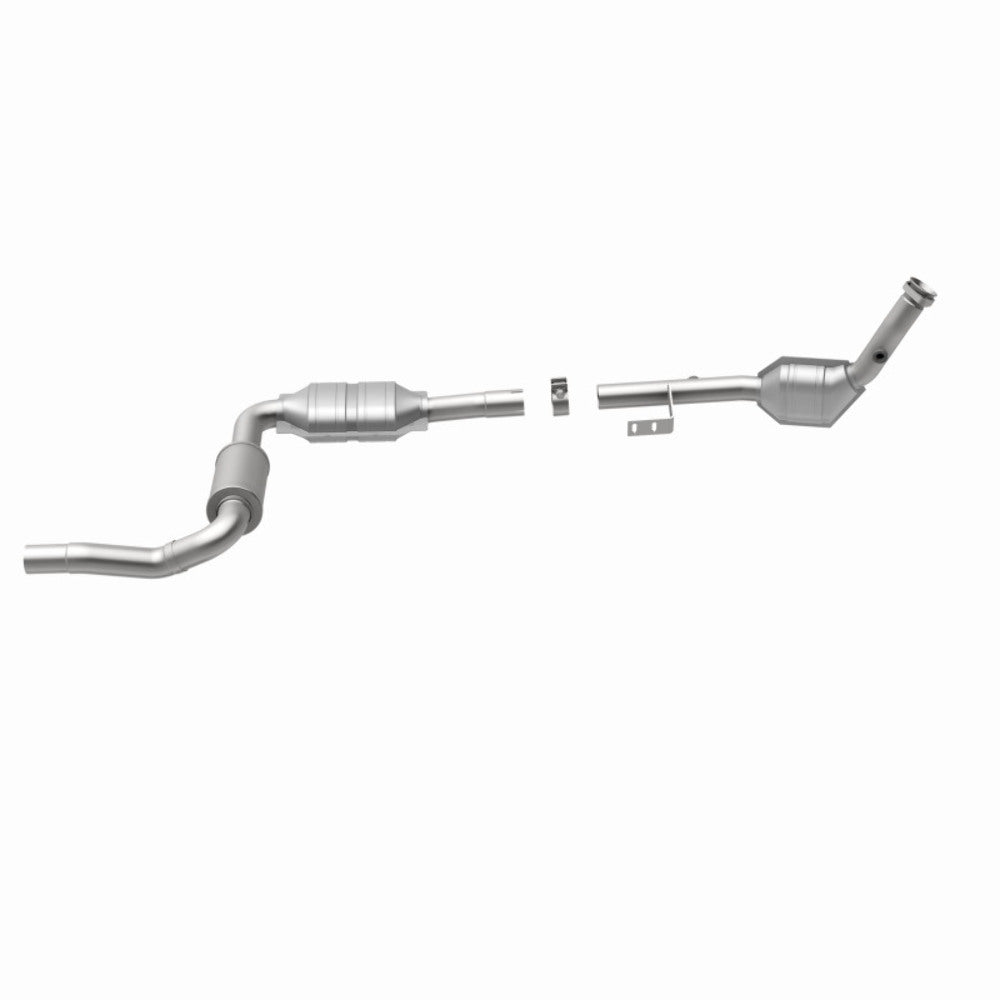 MagnaFlow direct-fit catalytic converter fits 2003 Mercedes-Benz ML320 3.2L and 2003 Mercedes ML320 3.2L stainless steel CARB compliant OBDII 51843