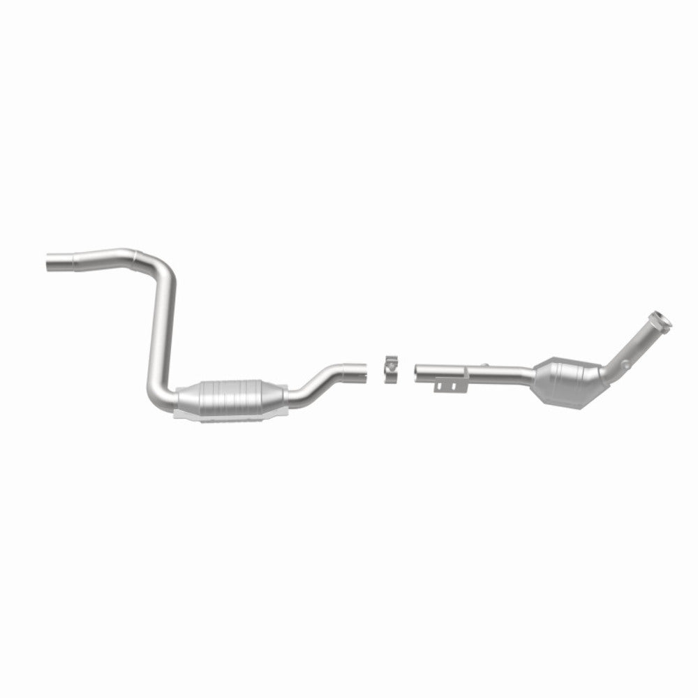 MagnaFlow direct-fit catalytic converter fits 2003-2005 Mercedes-Benz ML350 3.7L and 2003 ML350 3.7L stainless steel CARB compliant OBDII 52116