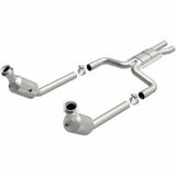 MagnaFlow direct-fit catalytic converter fits 2003-2004 Ford Thunderbird and Lincoln LS, this and 2003 THUNDERBIRD 3.9L stainless steel CARB compliant OBDII 52099