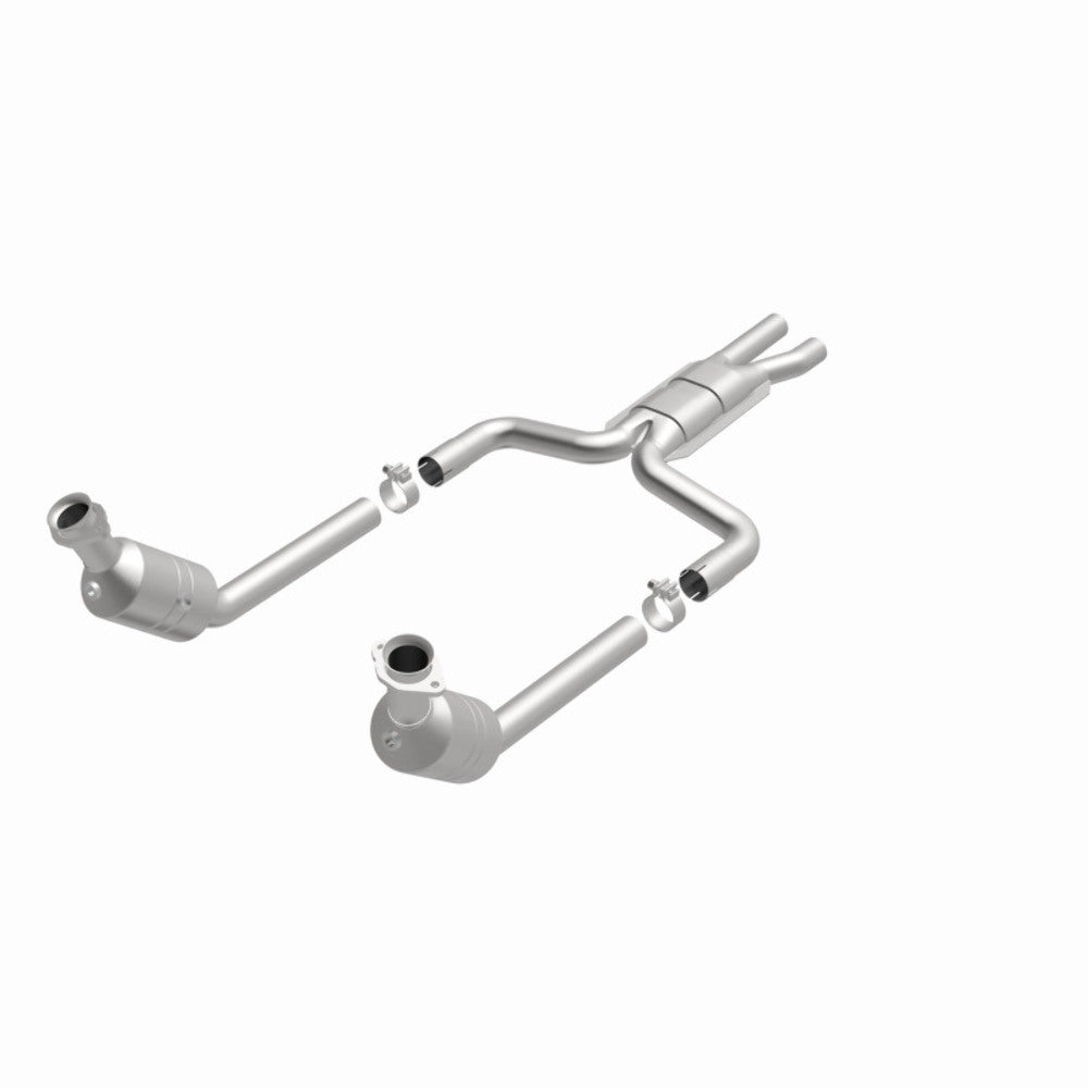 MagnaFlow direct-fit catalytic converter fits 2003-2004 Ford Thunderbird and Lincoln LS, this and 2003 THUNDERBIRD 3.9L stainless steel CARB compliant OBDII 52099