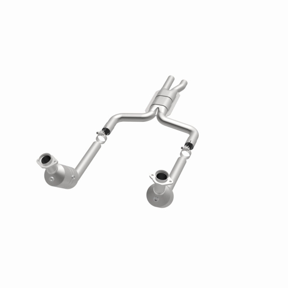 MagnaFlow direct-fit catalytic converter fits 2003-2004 Ford Thunderbird and Lincoln LS, this and 2003 THUNDERBIRD 3.9L stainless steel CARB compliant OBDII 52099