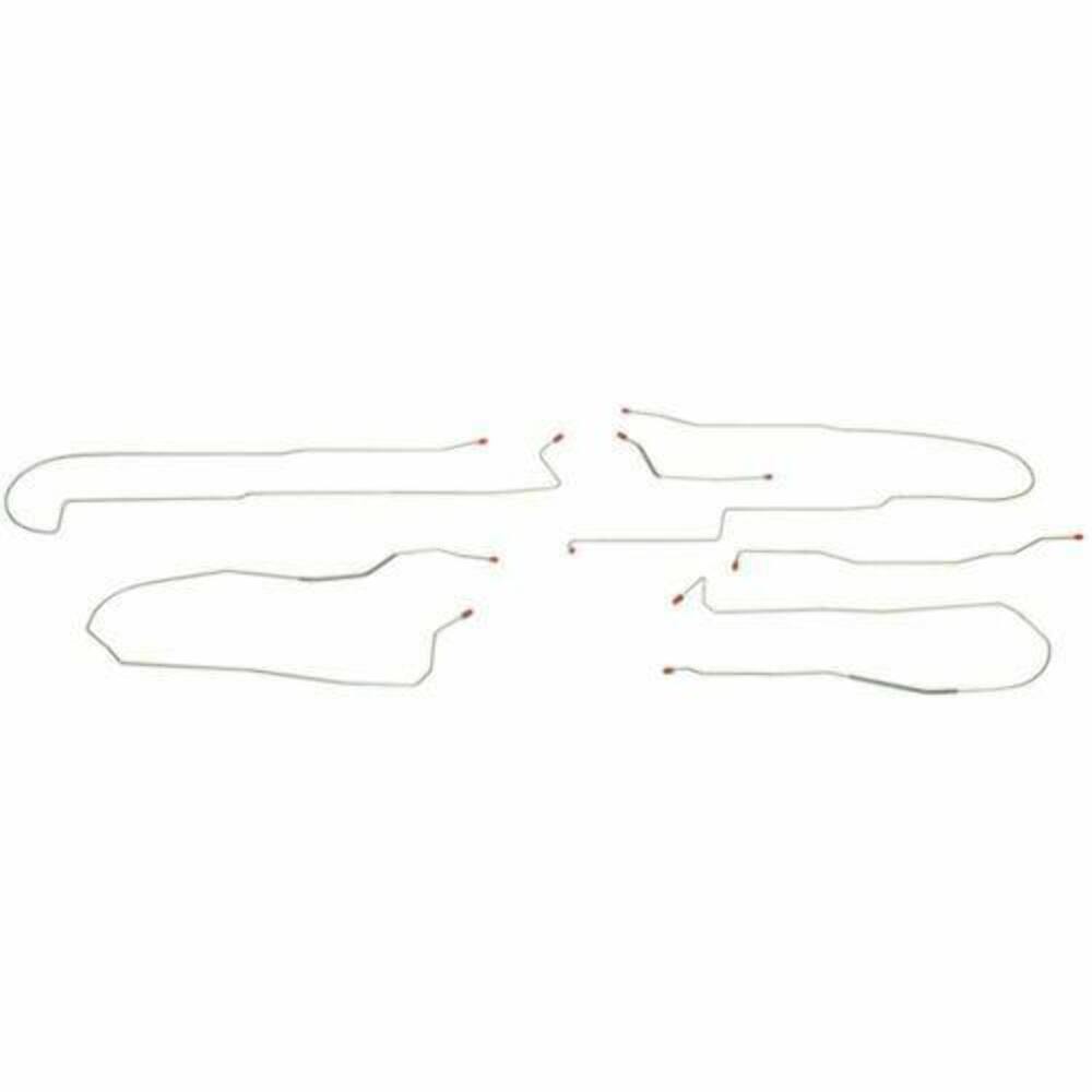 Brake Line for 2004-2005 Buick Lesabre Complete Brake Kit 4 Wheel Disc Stainless AWABS ABS stainless steel