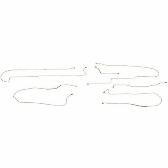 Brake Line for 2004-2005 Buick Lesabre Complete Brake Kit 4 Wheel Disc Stainless AWABS ABS stainless steel