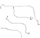 Brake Line Kit for 2004-2005 Buick Lesabre Complete Brake Kit 4 Wheel Disc Stainless AWABS stainless steel