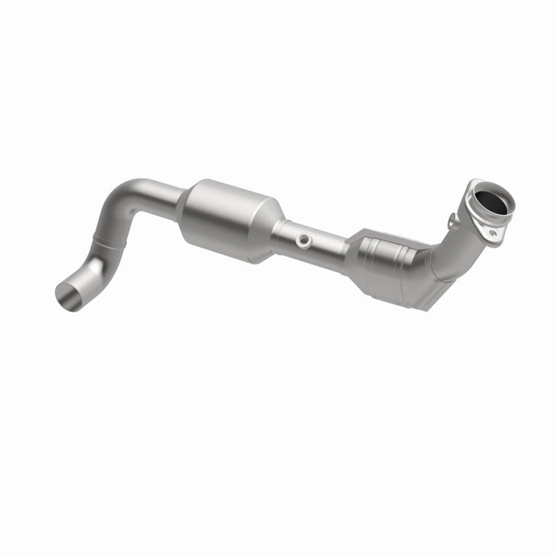 MagnaFlow direct-fit catalytic converter for 2004-2006 Ford F-150 4.6 inch inlet/outlet stainless steel CARB compliant OBDII 52449