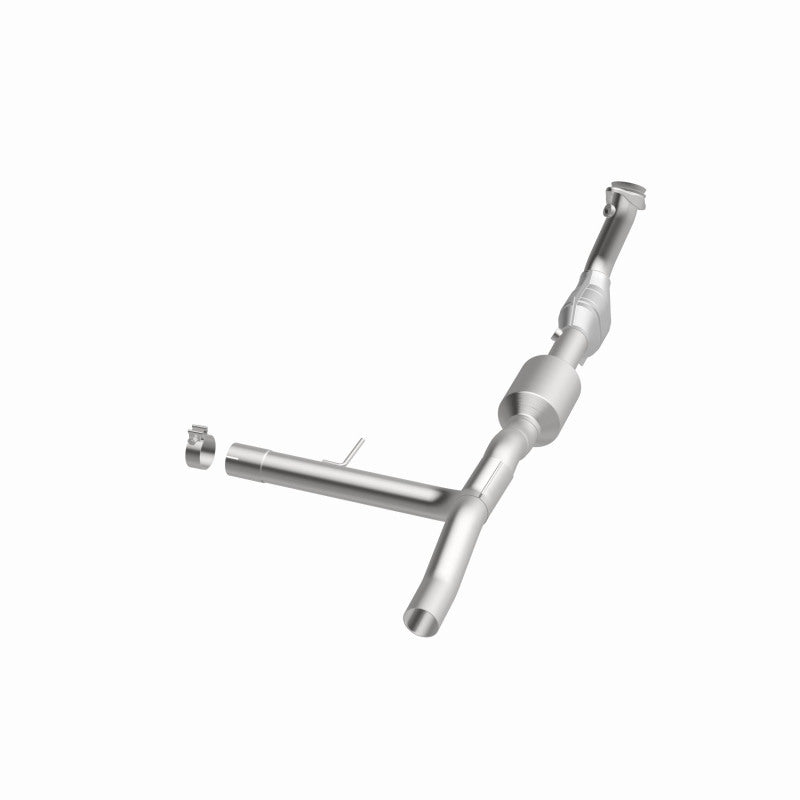 MagnaFlow direct-fit catalytic converter for 2004-2006 Ford F-150 4.6 inch inlet/outlet stainless steel CARB compliant 52450