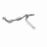MagnaFlow direct-fit catalytic converter for 2004-2006 Ford F-150 4.6 inch inlet/outlet stainless steel CARB compliant 52450