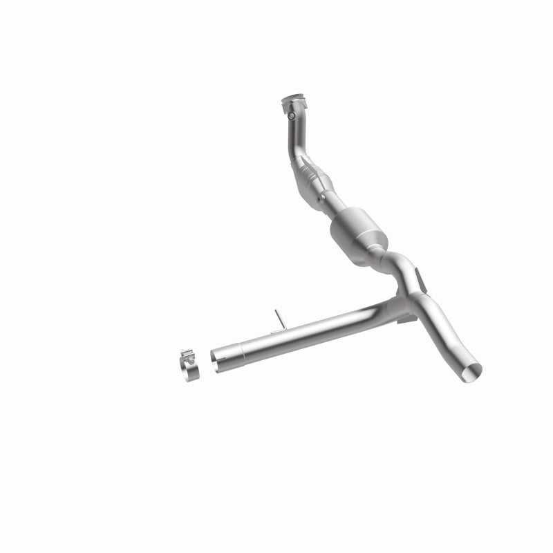 MagnaFlow direct-fit catalytic converter for 2004-2006 Ford F-150 4.6 inch inlet/outlet stainless steel CARB compliant 52450