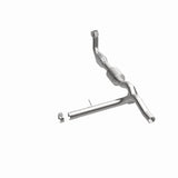 MagnaFlow direct-fit catalytic converter for 2004-2006 Ford F-150 4.6 inch inlet/outlet stainless steel CARB compliant 52450