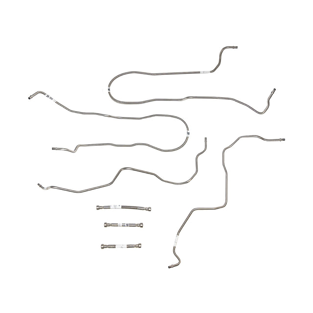 Fuel Line Kit for 2004-2010 Chevy Silverado HD Gas stainless steel