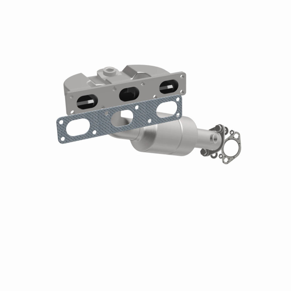 MagnaFlow direct-fit catalytic converter for 2004-2005 BMW stainless steel CARB compliant 452297