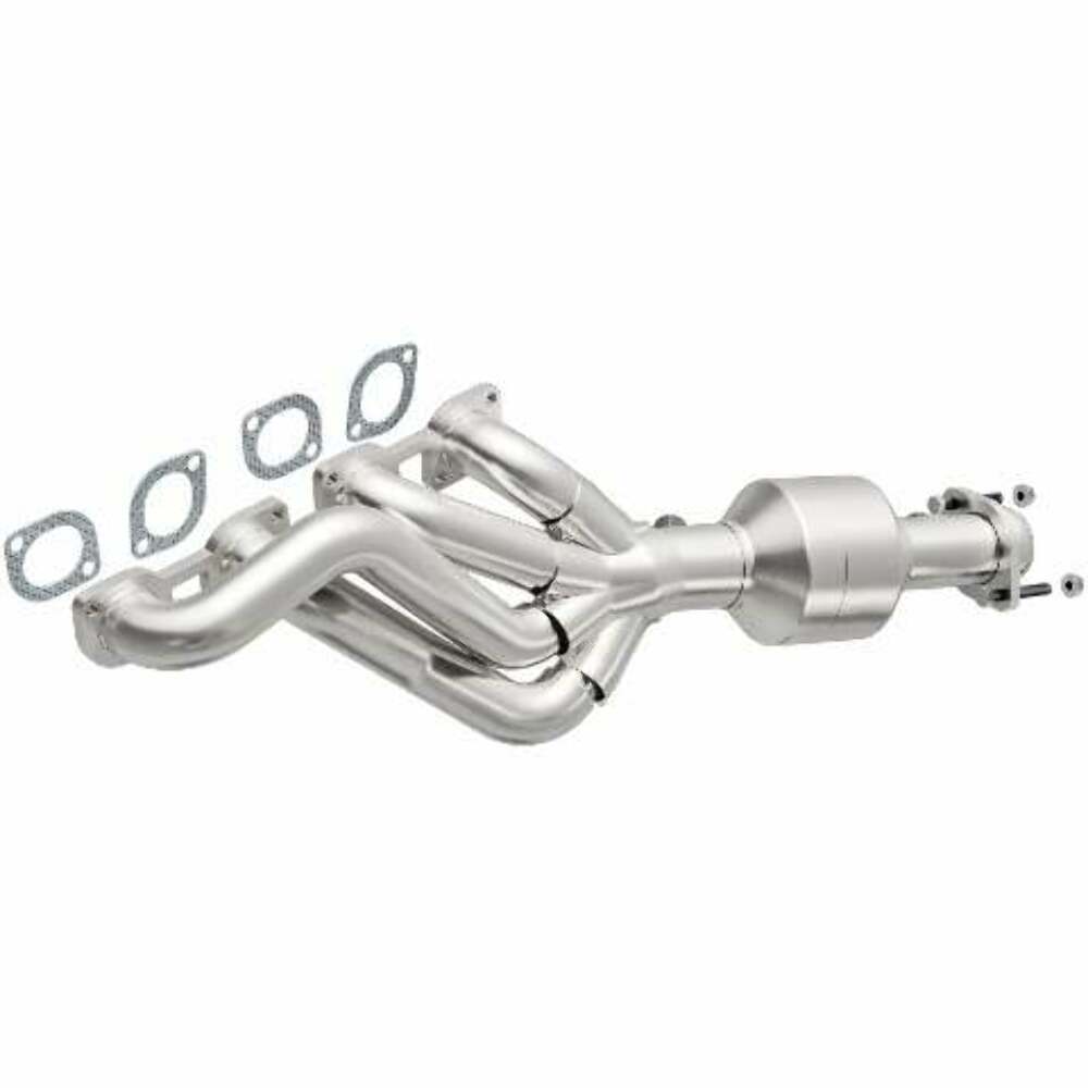 MagnaFlow direct-fit catalytic converter for 2004-2005 BMW driver side stainless steel CARB compliant 452789