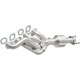 MagnaFlow direct-fit catalytic converter for 2004-2005 BMW driver side stainless steel CARB compliant 452789