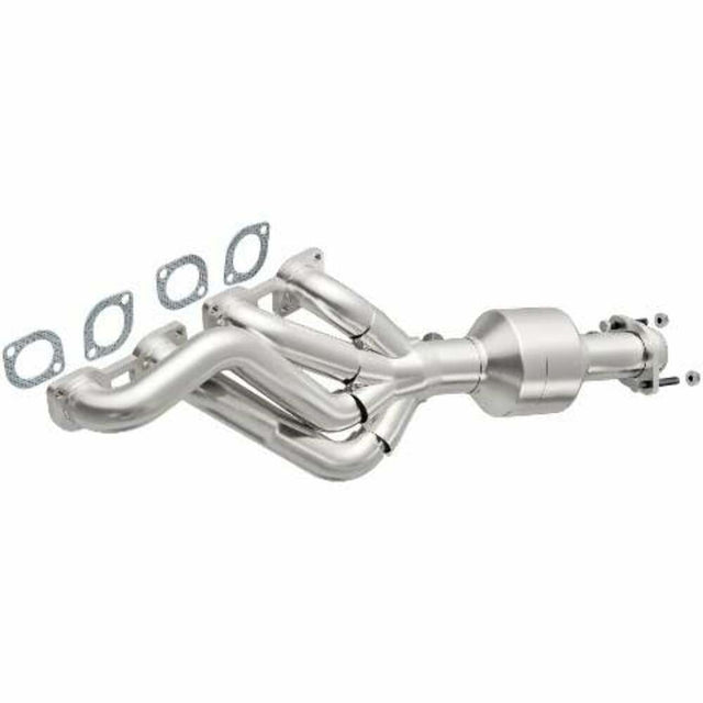 MagnaFlow direct-fit catalytic converter for 2004-2005 BMW driver side stainless steel CARB compliant 452789