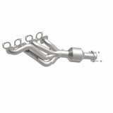 MagnaFlow direct-fit catalytic converter for 2004-2005 BMW driver side stainless steel CARB compliant 452789