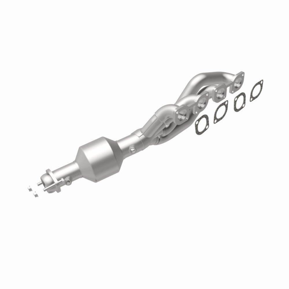 MagnaFlow direct-fit catalytic converter for 2004-2005 BMW driver side stainless steel CARB compliant OBDII 49789