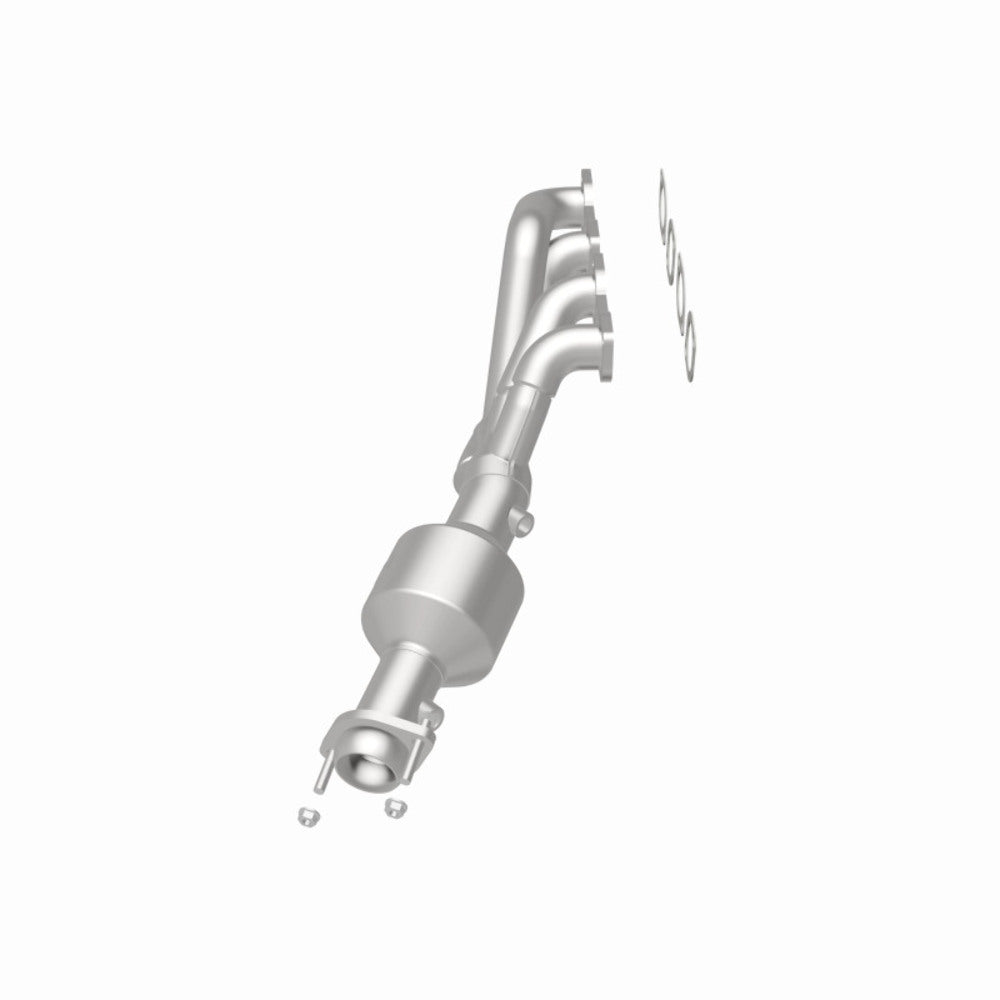 MagnaFlow direct-fit catalytic converter for 2004-2005 BMW driver side stainless steel CARB compliant OBDII 49789