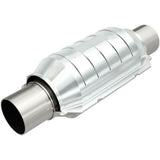 MagnaFlow universal catalytic converter 2 inch inlet/outlet stainless steel CARB compliant 454204