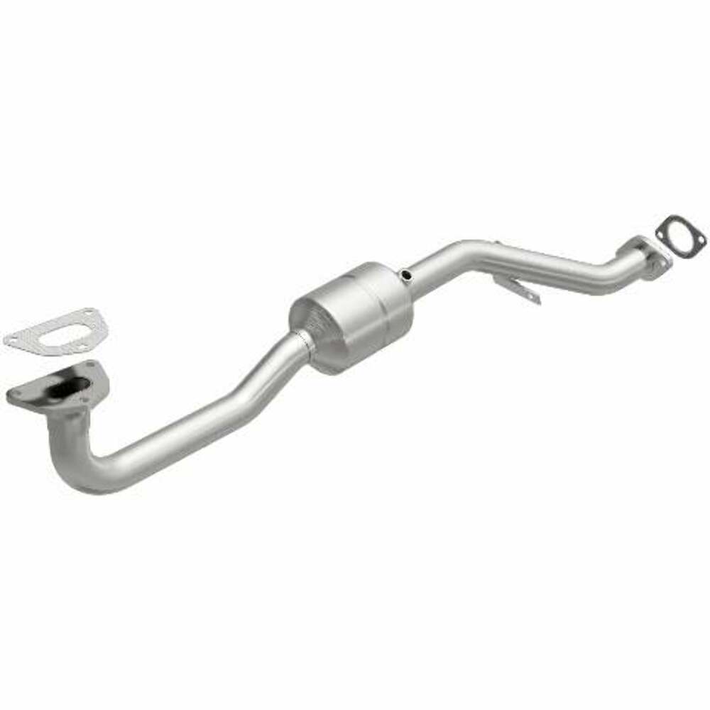 MagnaFlow direct-fit catalytic converter for 2004-2005 Subaru passenger side 2.5 inch inlet/outlet stainless steel CARB compliant OBDII 51875