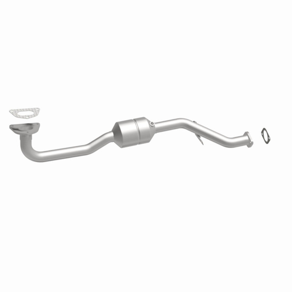 MagnaFlow direct-fit catalytic converter for 2004-2005 Subaru passenger side 2.5 inch inlet/outlet stainless steel CARB compliant OBDII 51875