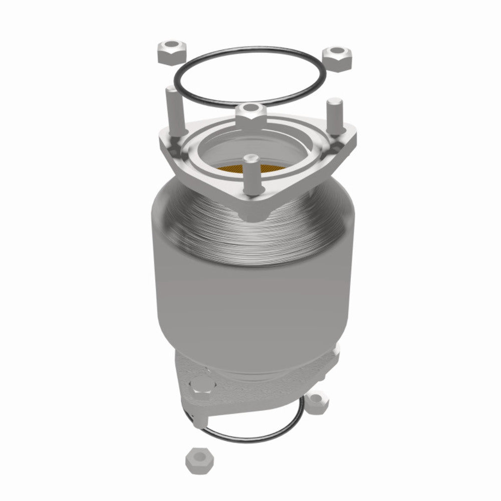 MagnaFlow direct-fit catalytic converter fits 2004-2005 Suzuki Forenza and 2005 Suzuki Reno, this and 2004-2005 Suzuki Forenza 2.0L stainless steel CARB compliant 551291