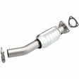 MagnaFlow direct-fit catalytic converter fits 2004-2005 Suzuki Forenza and 2005 Suzuki Reno, this and 2004-2005 Suzuki Forenza 2.0L stainless steel CARB compliant 557812