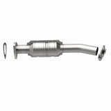 MagnaFlow direct-fit catalytic converter fits 2004-2005 Suzuki Forenza and 2005 Suzuki Reno, this and 2004-2005 Suzuki Forenza 2.0L stainless steel CARB compliant 557812