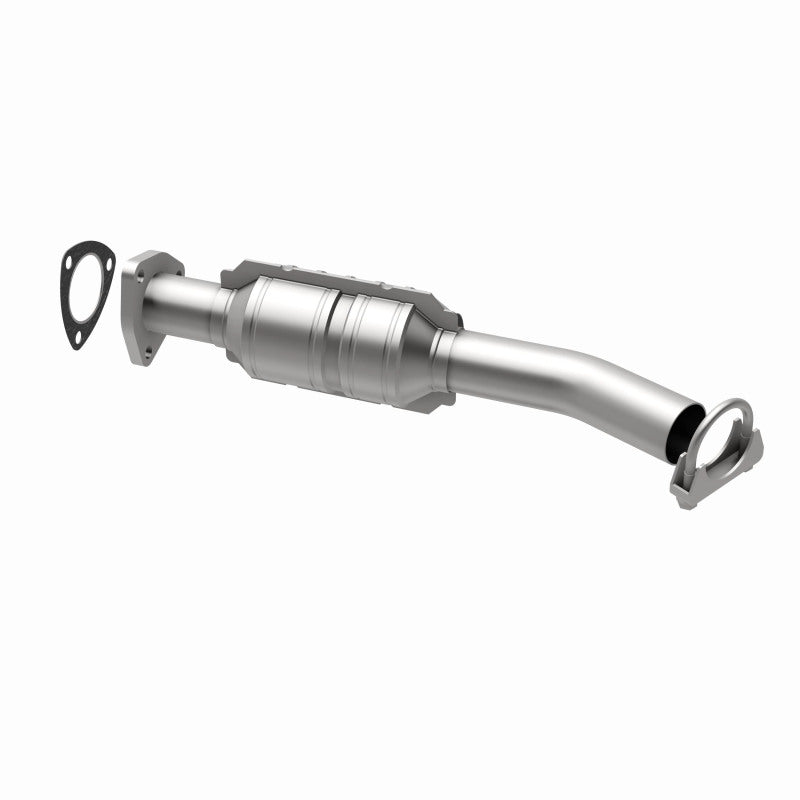 MagnaFlow direct-fit catalytic converter fits 2004-2005 Suzuki Forenza and 2005 Suzuki Reno, this and 2004-2005 Suzuki Forenza 2.0L stainless steel CARB compliant 557812