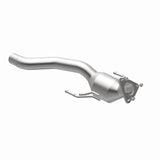 MagnaFlow direct-fit catalytic converter fits 2004-2006 Cayenne 4.5 inch inlet/outlet stainless steel CARB compliant 52373