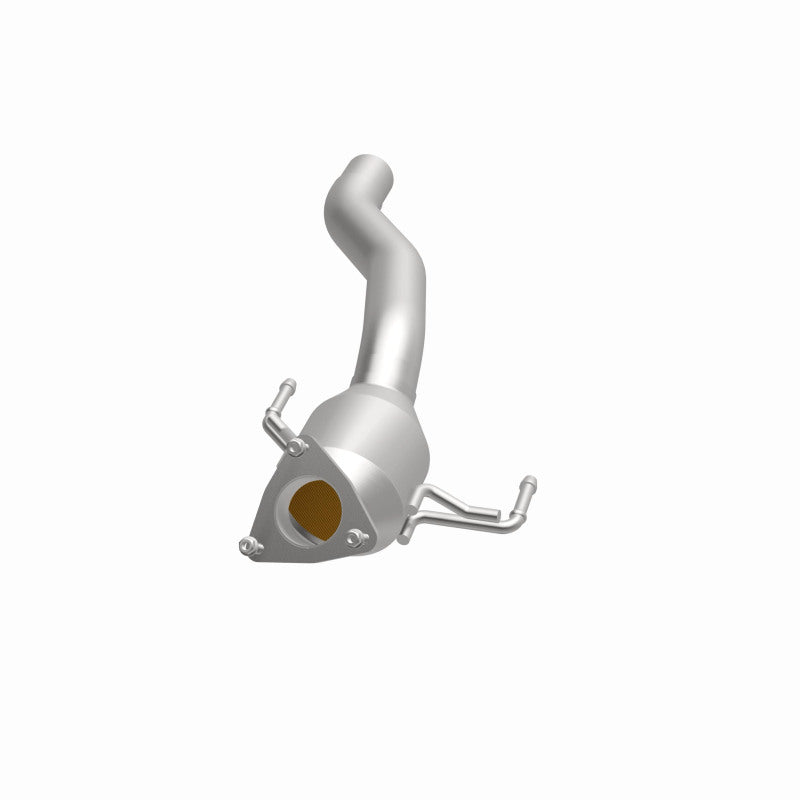MagnaFlow direct-fit catalytic converter fits 2004-2006 Cayenne 4.5 inch inlet/outlet stainless steel CARB compliant 52373