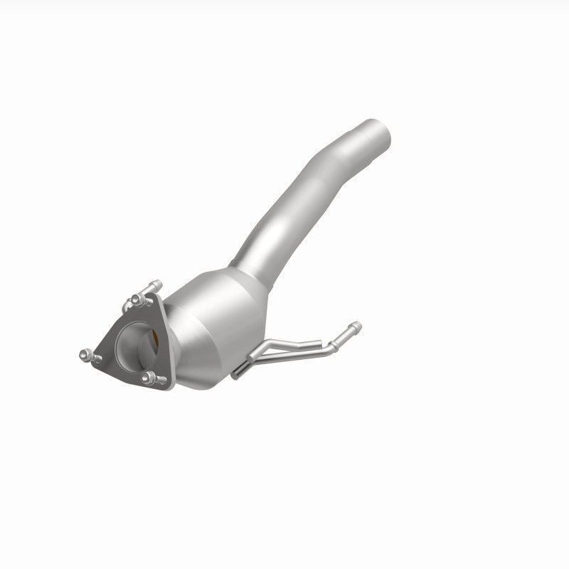 MagnaFlow direct-fit catalytic converter fits 2004-2006 Cayenne 4.5 inch inlet/outlet stainless steel CARB compliant 52377