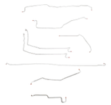 Brake Line Kit for 2004-2006 Chevy Avalanche ABS stainless steel