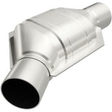 MagnaFlow universal catalytic converter 2.25 inch inlet/outlet stainless steel CARB compliant 454175