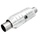 MagnaFlow universal catalytic converter 2.5 inch inlet/outlet stainless steel CARB compliant 451256