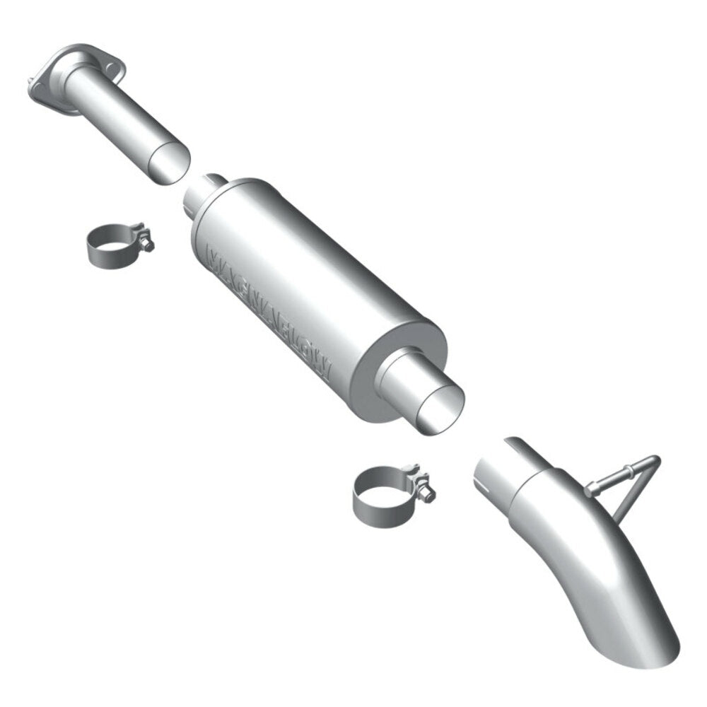 MagnaFlow cat-back exhaust system for 2004-2006 Jeep Wrangler stainless steel 17121