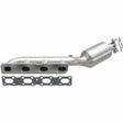 MagnaFlow direct-fit catalytic converter for 2004-2006 Nissan 5.6L stainless steel CARB compliant 4451501