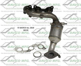 t 2004-2006 Toyota Sienna Catalytic Converter 18124 Davico Mfg