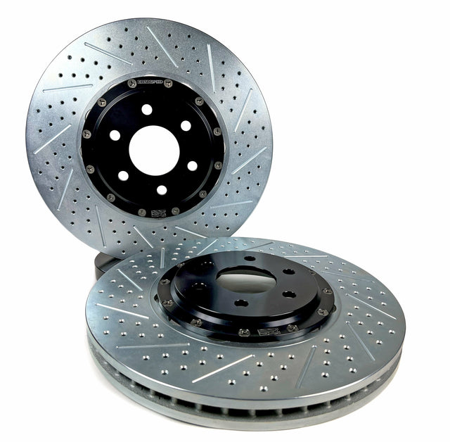 2004-2007 CTS EradiSpeed Plus Disc Brake Rotors Front 2301062 slotted