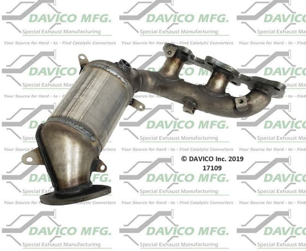 t 2004-2007 Toyota Highlander Catalytic Converter 17109 Davico Mfg