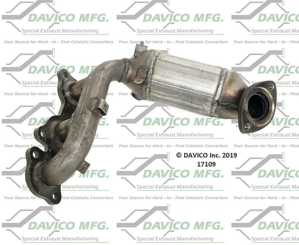 t 2004-2007 Toyota Highlander Catalytic Converter 17109 Davico Mfg